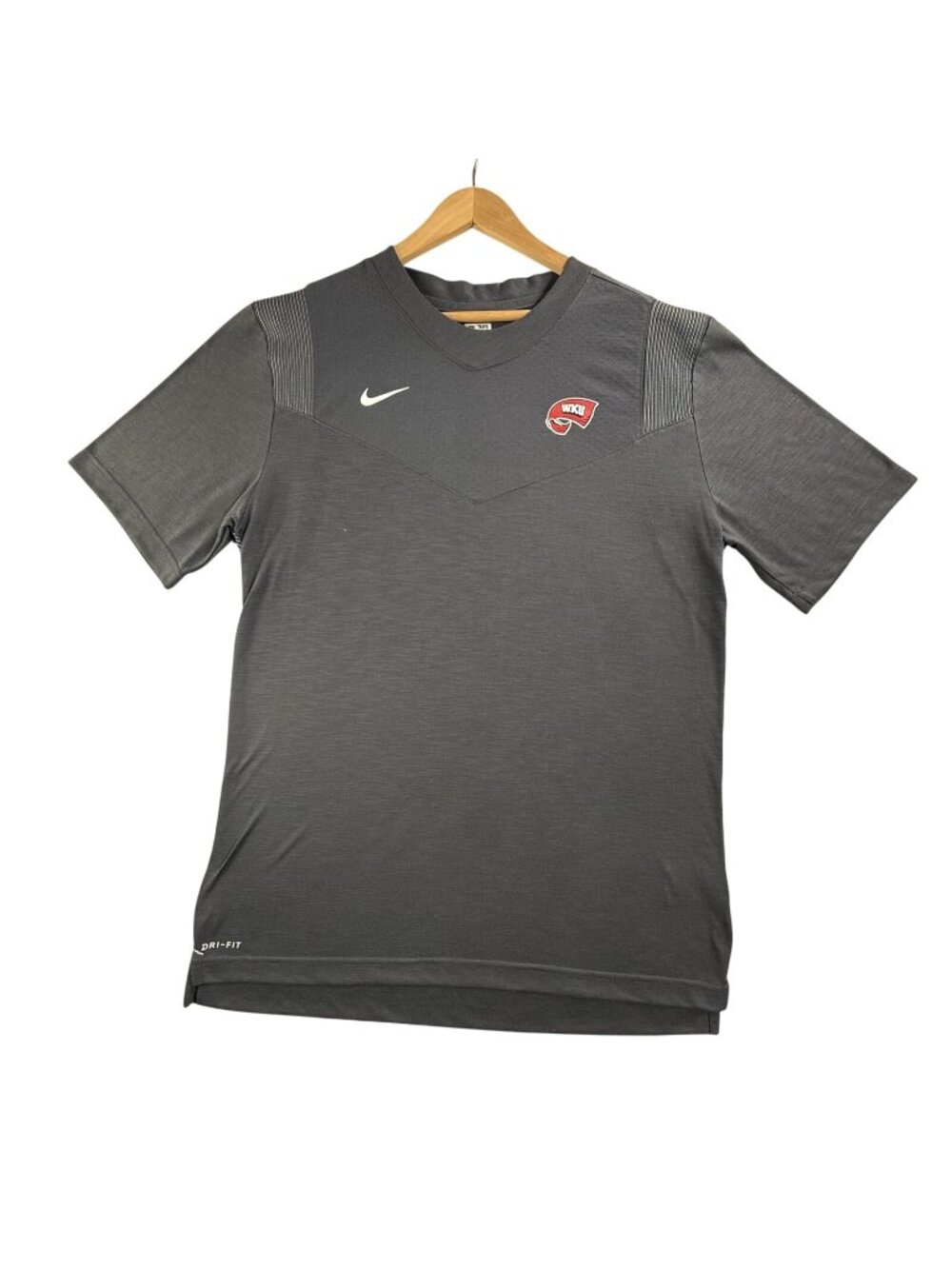 Western Kentucky Hilltoppers Shirt Mens Large Gray NCAA Nike Dri Player Issued